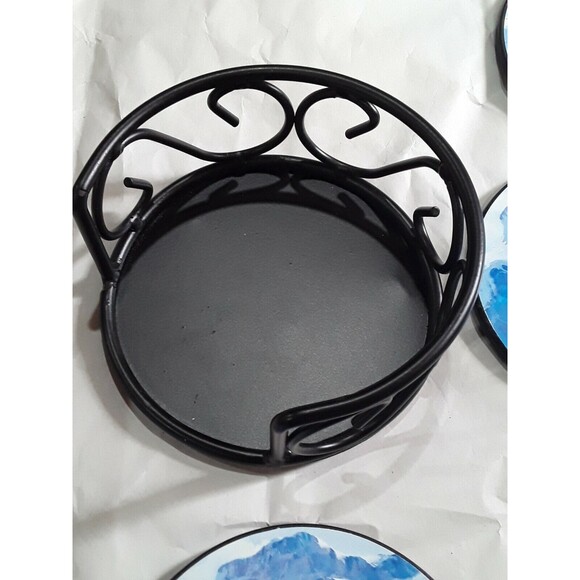 Coaster Set , 6 piece , - Picture 2 of 5